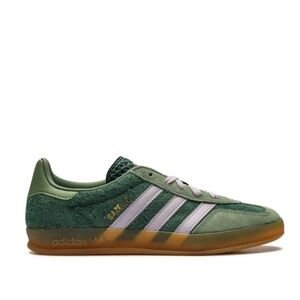 Adidas Gazelle Mineral Green / Silver Dawn Shoes